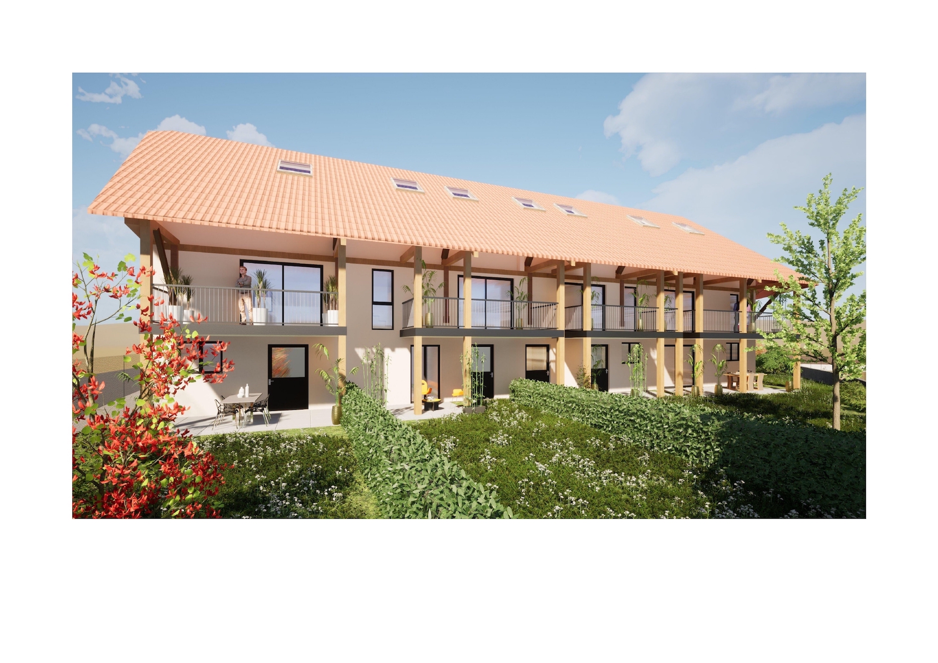 Dernier Triplex de Standing neuf de 138 m2, en Rez de jardin, garage et parking