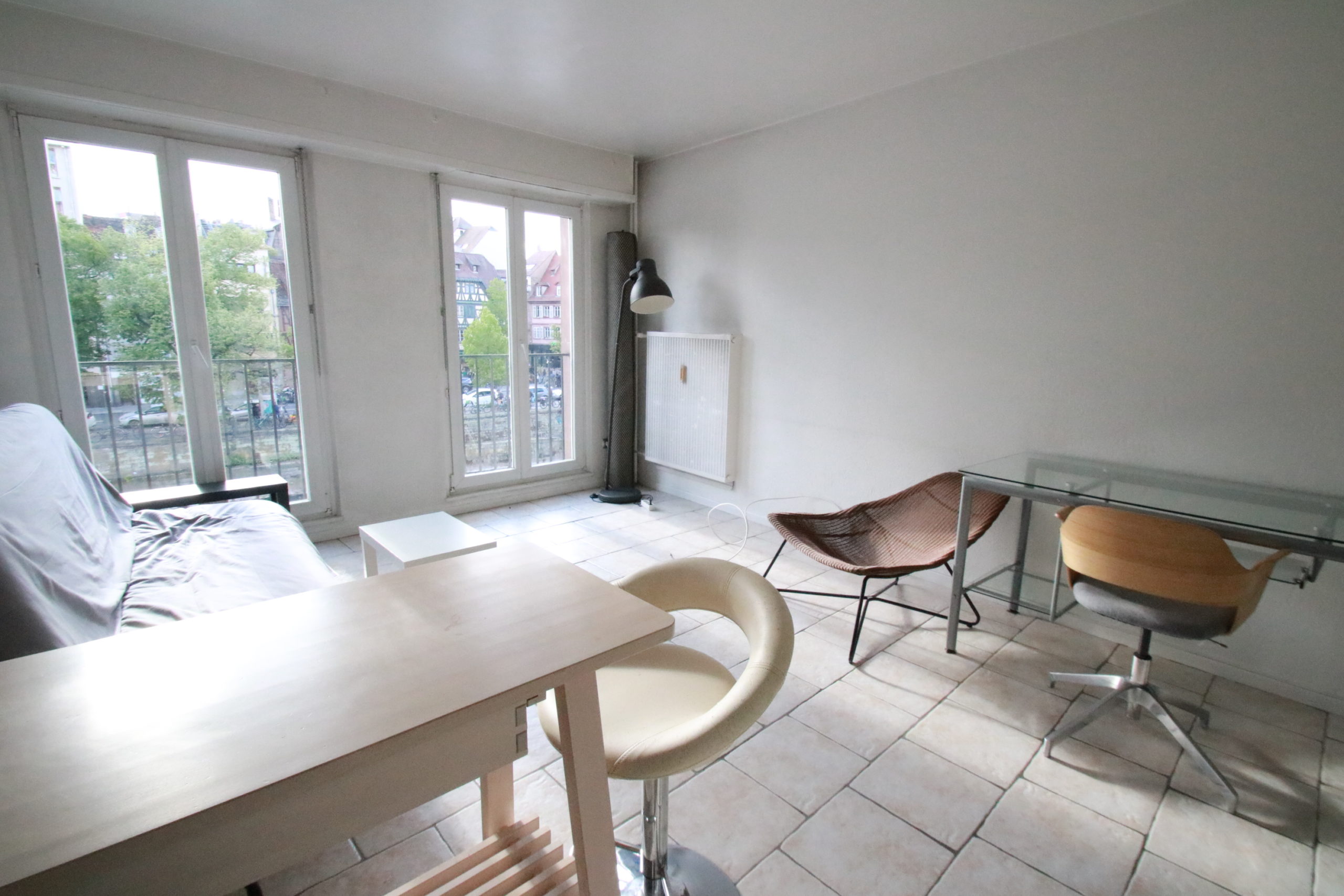 Charmant studio meublé de 24,09 m² – Petite France, Quai Turckheim