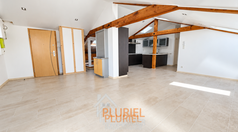 Loft lumineux avec cuisine ouverte