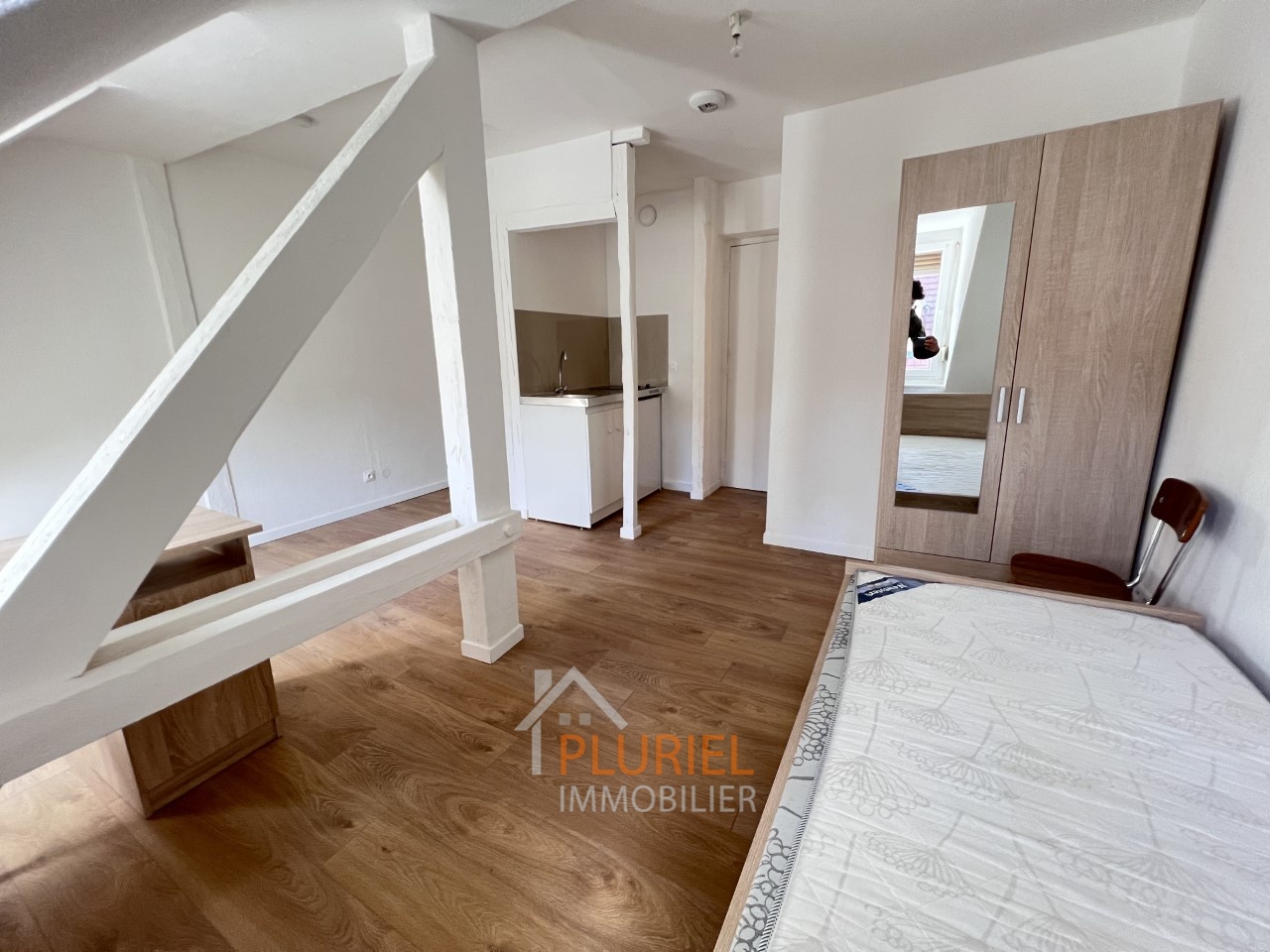 Joli 1 pièce 19.7m² meublé Quartier des Musiciens