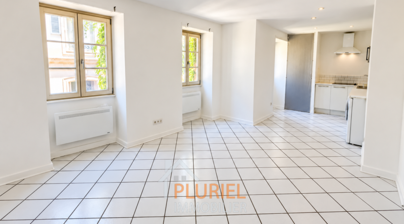 Appartement moderne lumineux avec cuisine ouverte