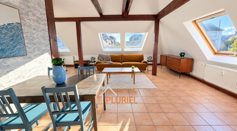 Loft scandinave baigné de lumière