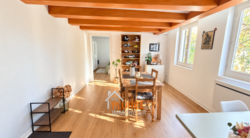 Salle à manger scandinave baignée de soleil (1)