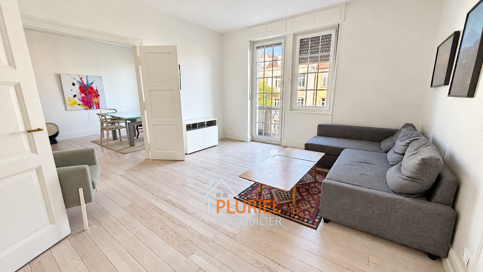 Joli 4 pièces 87.5m² meublé quartier Saint Maurice à STRASBOURG
